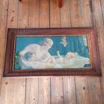 Lucky Vintage antieke prent FR. Laubnitz jaren '20, Ophalen