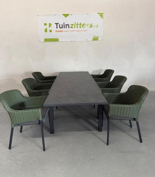Hartman Cairo/Tipperary 7-delige diningset, Tuin en Terras, Tuinsets en Loungesets, Nieuw, Tuinset, Aluminium, 6 zitplaatsen, Eettafel