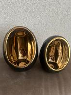 Gusta eivormige theelichtjeshouders, Ophalen of Verzenden, Zo goed als nieuw, Overige materialen, Minder dan 25 cm