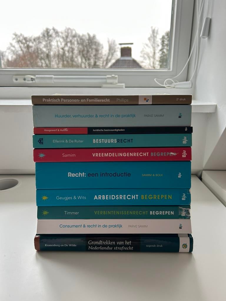 Minor Recht voor niet-juristen boeken HU, Boeken, Studieboeken en Cursussen, Ophalen of Verzenden, Alpha, Zo goed als nieuw, HBO