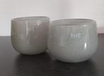 set DutZ pot/windlichten  lichtgrijs, Huis en Inrichting, Woonaccessoires | Kandelaars en Kaarsen, Overige materialen, Nieuw, Ophalen of Verzenden