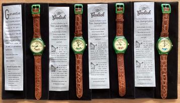 Grolsch set 4 seizoenen horloges beschikbaar voor biedingen