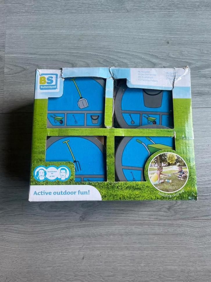 Bs Toys kwartet hout nieuw in doos, Kinderen en Baby's, Speelgoed | Houten speelgoed, Nieuw, Overige typen, Ophalen of Verzenden