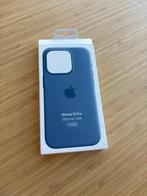 Apple Silicone MagSafe Hoesje iPhone 15 Pro Winter Blauw, Ophalen of Verzenden, Zo goed als nieuw