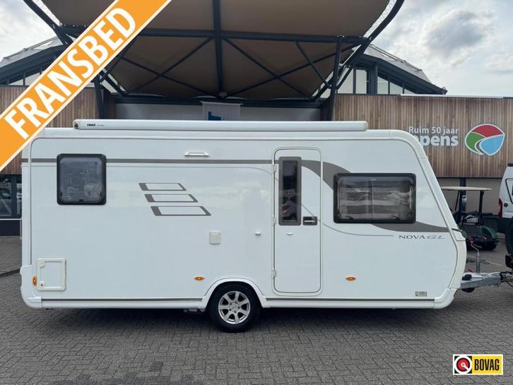 Eriba Nova GL 465 2015 MOVER + LUIFEL!!!, Caravans en Kamperen, Caravans, Bedrijf, tot en met 4, 1250 - 1500 kg, Standaardzit
