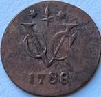 Gelderland halve VOC duit 1788, Postzegels en Munten, Munten | Nederland, Ophalen of Verzenden, Vóór koninkrijk, Overige waardes