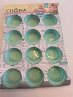 Muffin Bakvorm - 12 Stuks - Silicone, Ophalen of Verzenden, Nieuw