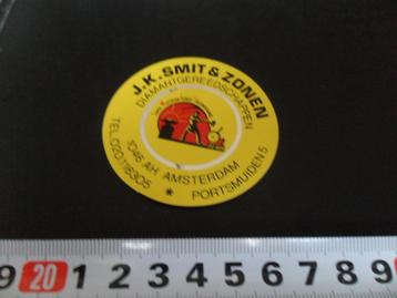 stickers Amsterdam J.K. Smit & zonen Diamantgereedschappen * beschikbaar voor biedingen