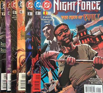 Night Force #1-7 Compleet! beschikbaar voor biedingen