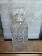 Vierkante glazen karaf, Ophalen of Verzenden