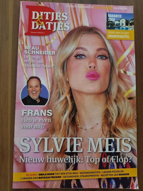 Ditjes en datjes Sylvie Meis Frans Bauer Natasja Froger, Verzamelen, Tijdschriften, Kranten en Knipsels, Tijdschrift, Nederland