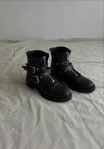 Enkellaarsjes/bikerboots Sacha maat 38, Kleding | Dames, Schoenen, Zwart, Lage of Enkellaarzen, Ophalen of Verzenden, Zo goed als nieuw