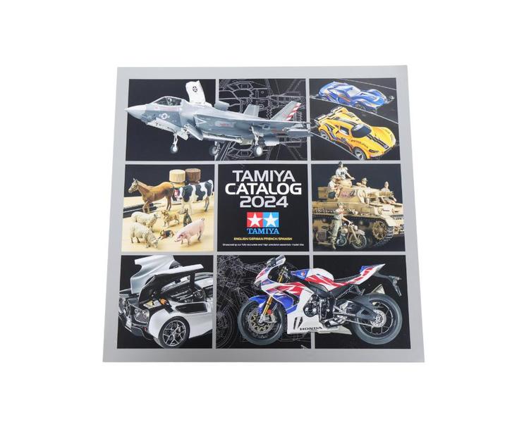 Tamiya 64451 Catalog 2024 (English/German/French/Spanish), Hobby en Vrije tijd, Modelbouw | Radiografisch | Auto's, Nieuw, Onderdeel