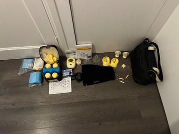 Medela Freestyle dubbele borstkolf – compleet in tas beschikbaar voor biedingen