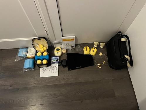 Medela Freestyle dubbele borstkolf – compleet in tas, Kinderen en Baby's, Babyvoeding en Toebehoren, Gebruikt, Borstkolf, Ophalen
