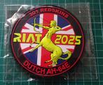 301 Squadron RIAT 2025 Patch Luchtmacht AH-64E, Ophalen of Verzenden, Luchtmacht, Nederland, Embleem of Badge