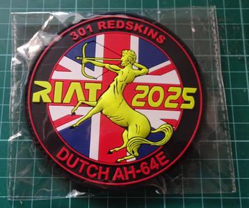 301 Squadron RIAT 2025 Patch Luchtmacht AH-64E beschikbaar voor biedingen