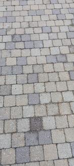 Gratis tuintegels/koppelstones 10x10, Tuin en Terras, Tegels en Klinkers, Ophalen, Gebruikt, 10 m² of meer, Beton