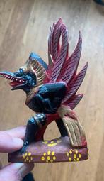 Garoeda in hout. Garuda, Sieraden, Tassen en Uiterlijk, Ophalen of Verzenden, Zo goed als nieuw, Bruin, Overige materialen