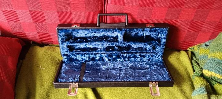 koffer voor tenorblokfluit, Muziek en Instrumenten, Bladmuziek, Zo goed als nieuw, Overige soorten, Overige genres, Blokfluit
