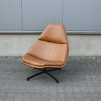 Artifort F512 draaifauteuil | camel leder | Als nieuw !, Minder dan 75 cm, Leer, Zo goed als nieuw, 50 tot 75 cm