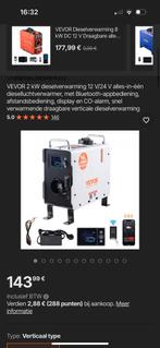 Vevor 2kW Diesel Kachel - Nieuw! Met garantie bon!, Huis en Inrichting, Ophalen, Nieuw, Hout, Houtkachel