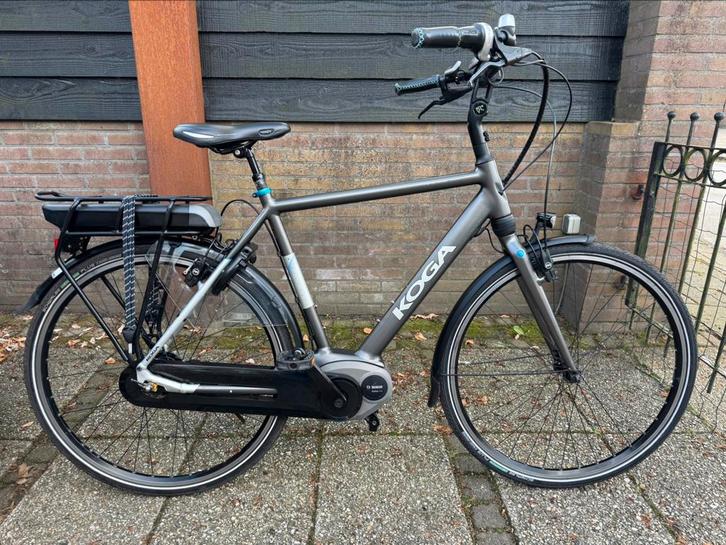*VERKOCHT* KOGA E-Nova Heren 8 Warm Grey Metallic 57, Fietsen en Brommers, Elektrische fietsen, Zo goed als nieuw, Overige merken