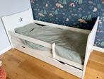 Peuterbed Petit Amelie met lade 160x70 - met alles erbij!, Ophalen, Gebruikt, 70 tot 85 cm, 140 tot 160 cm