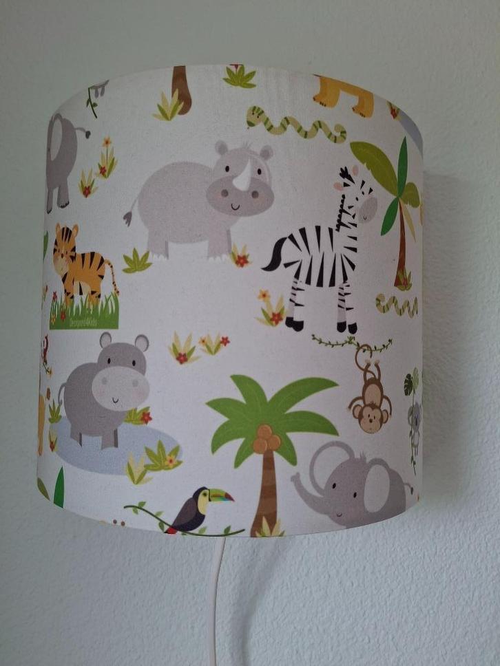 Wandlamp kinderkamer Jungle dieren van Designed4Kids, Kinderen en Baby's, Kinderkamer | Inrichting en Decoratie, Zo goed als nieuw