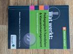 Beknopte uitgave wat werkt: pedagogisch handelen en klassenm, Ophalen of Verzenden, Zo goed als nieuw, Robert J. Marzano; Jana S. Marzano; Debra J. Pickering