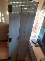 2 witte Franse brocante luiken 2 delen per luik, Huis en Inrichting, Ophalen