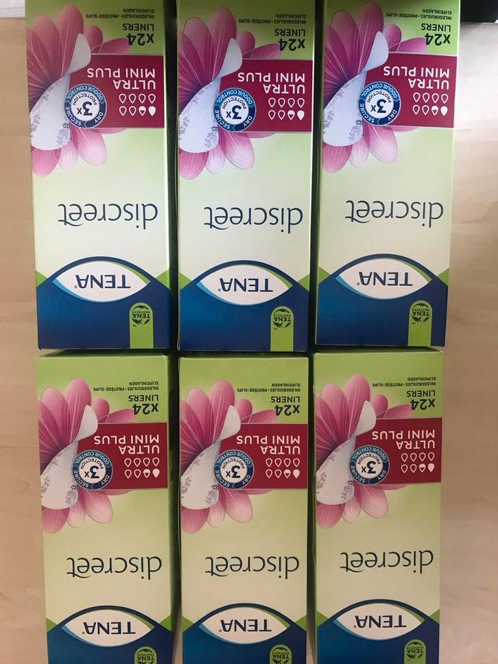 60% korting op 8 x 24 st Tena discr ultra mini plus 76183, Diversen, Verpleegmiddelen, Nieuw, Ophalen of Verzenden
