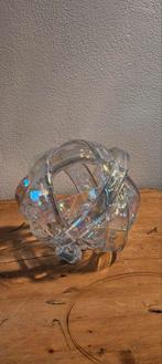 Murano glazen “Infinity Knot” – helder iriserend – Ø ca. 15, Antiek en Kunst, Antiek | Glas en Kristal, Ophalen