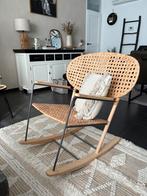 Ikea rieten schommelstoel GRÖNADAL, Huis en Inrichting, Stoelen, Ophalen, Zo goed als nieuw, Eén