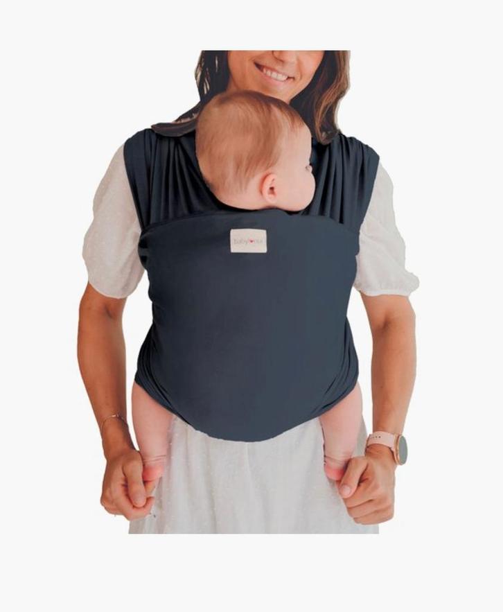 Babylonia Draagdoek Antraciet, Kinderen en Baby's, Babydragers en Draagdoeken, Zo goed als nieuw, Draagdoek, Buik of Rug, Overige merken