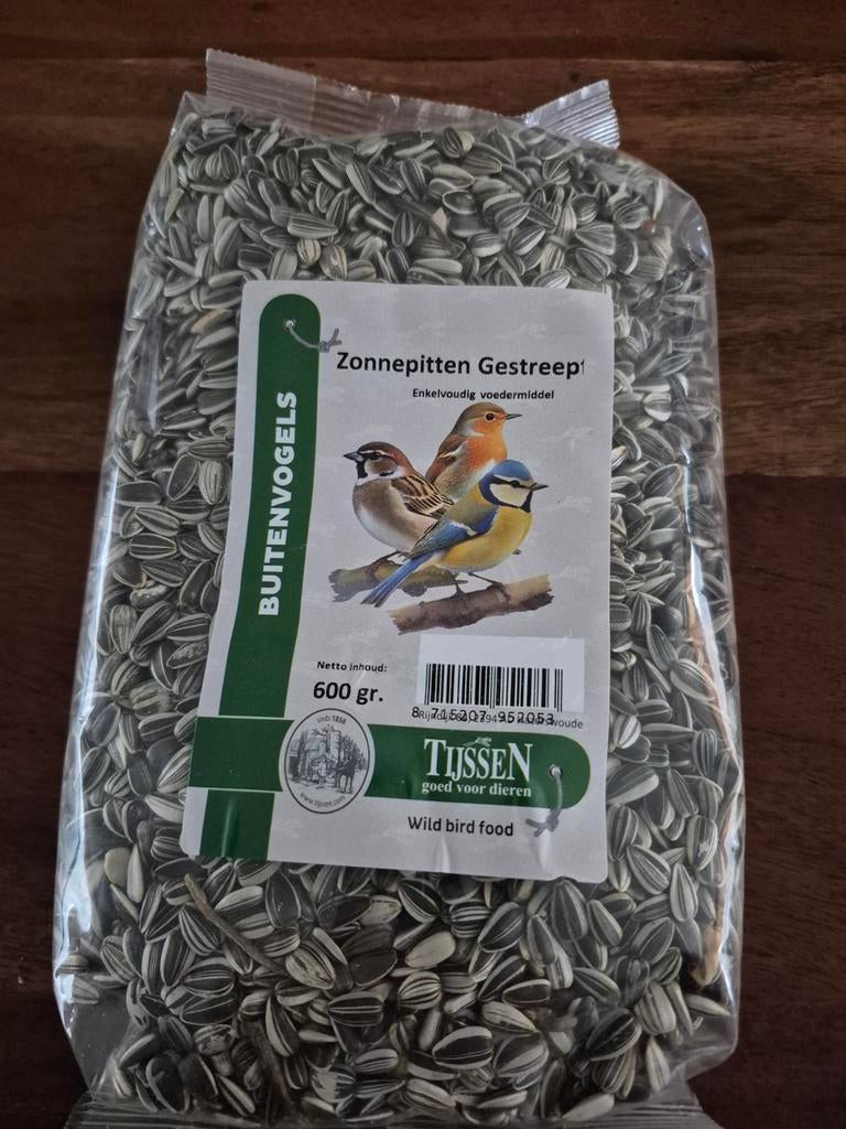 Zonnepitten gestreept 600gr, Dieren en Toebehoren, Ophalen
