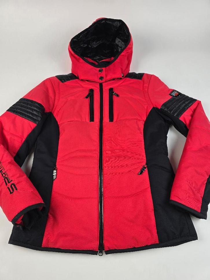 Sportalm Skijas Rood Dames 40, Kleding | Dames, Wintersportkleding, Zo goed als nieuw, Jack, Maat 38/40 (M), Ophalen of Verzenden