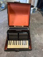 Italiaanse accordeon Soberano, met koffer. Een opknapperje, Muziek en Instrumenten, Accordeons, Ophalen, Gebruikt, Overige merken