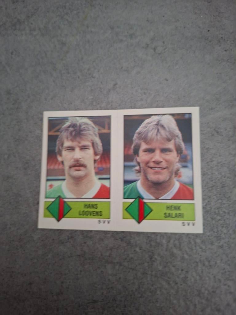 Panini sticker Voetbal 87. Spelers Loovens/Salari SVV., Verzenden, Zo goed als nieuw, Sticker