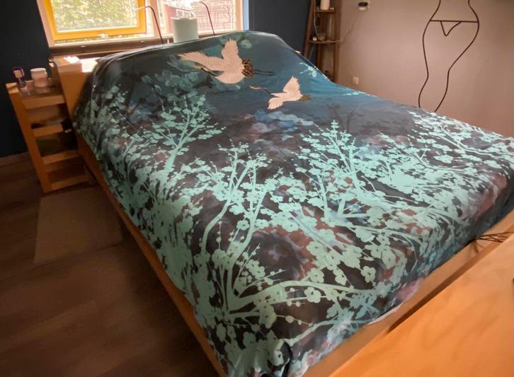 Malm slaapkamer compleet, Huis en Inrichting, Slaapkamer | Complete slaapkamers, Gebruikt, Tweepersoons, Ophalen