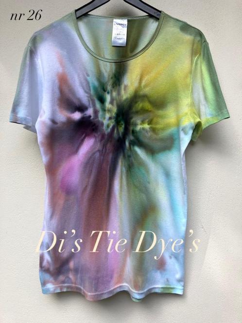 Tie dye festival shirt - verzenden mogelijk, Kleding | Heren, T-shirts, Nieuw, Maat 52/54 (L), Overige kleuren, Ophalen