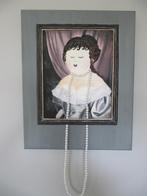 "Freulijke dikke dame met parels", Antiek en Kunst, Ophalen of Verzenden