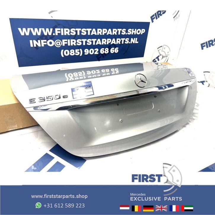 W213 E KLASSE ACHTERKLEP COMPLETE KOFFERKLEP KOFFERBAK origi, Auto-onderdelen, Carrosserie en Plaatwerk, Achterklep, Mercedes-Benz