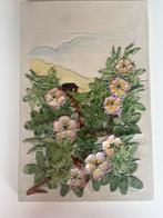 Jie Gantofta Zweden Keramiek Wandtegel Bloemen Design BM 752, Antiek en Kunst, Ophalen of Verzenden