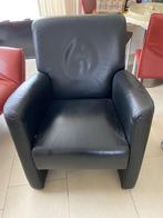 leren fauteuil, Minder dan 75 cm, Gebruikt, Leer, 50 tot 75 cm