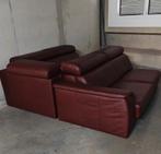 leren hoekbank, Huis en Inrichting, Banken | Bankstellen, Ophalen, Gebruikt, Hoekbank, Leer