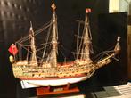 17e eeuws Engels linieschip model, Ophalen
