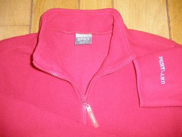 SPNX vest rood fleece maat 38 beschikbaar voor biedingen