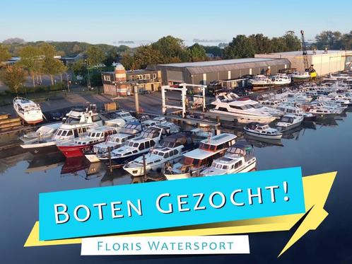 BOTEN GEZOCHT > stalen en polyester kruisers > 8 - 15 meter, Watersport en Boten, Motorboten en Motorjachten, Gebruikt, Staal