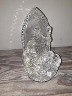 Kerst waxinelichthouder van hard plastic, Ophalen of Verzenden